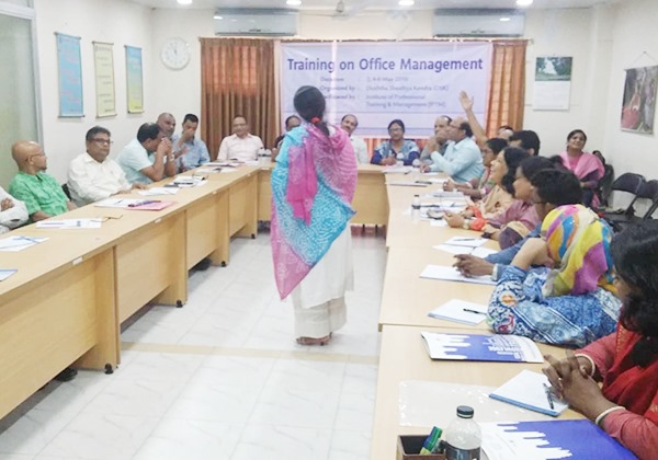 Training Program Titled 'Office Management' in Dhaka under Dushtha Sha...